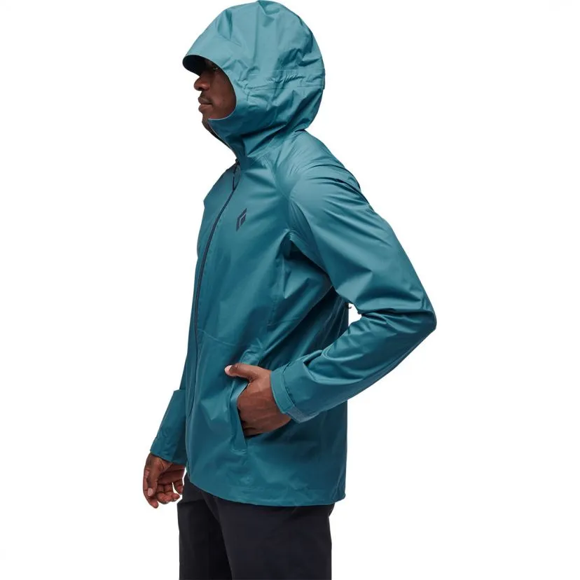 BD Black Diamond Stormline Stretch Rain Shell giacca hard shell uomo