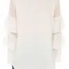 BLUSA  CON VOLANT LIU JO C68029