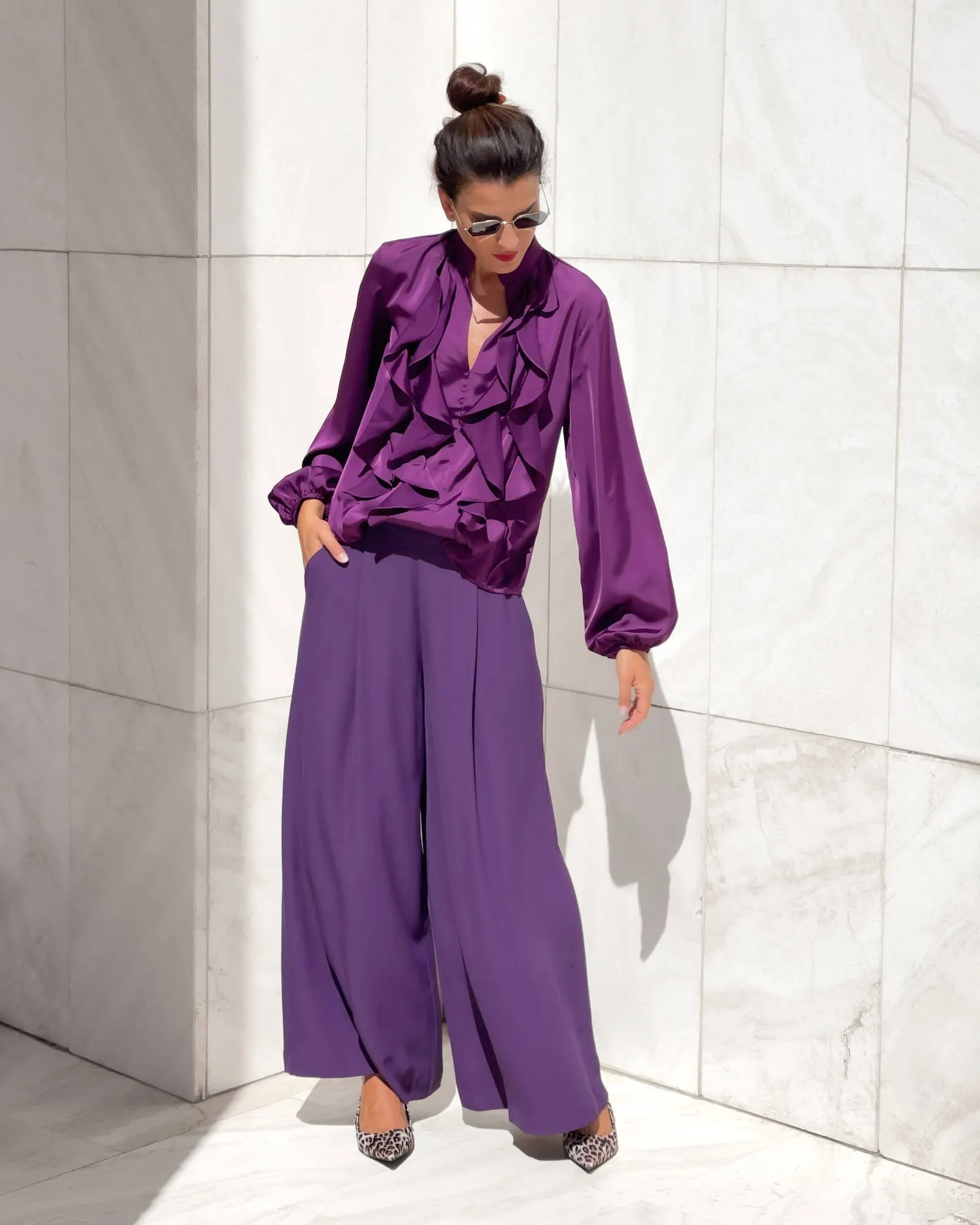 BLUSA GINEVRA VIOLET