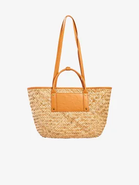 Borsa a mano FRAN BIG TOTE AW631ABST100 donna ramié beige