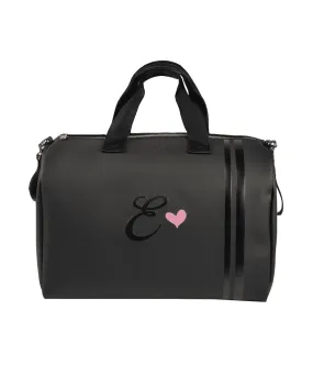 Borsa Mamma Nera Personalizzata - Bauletto Rose