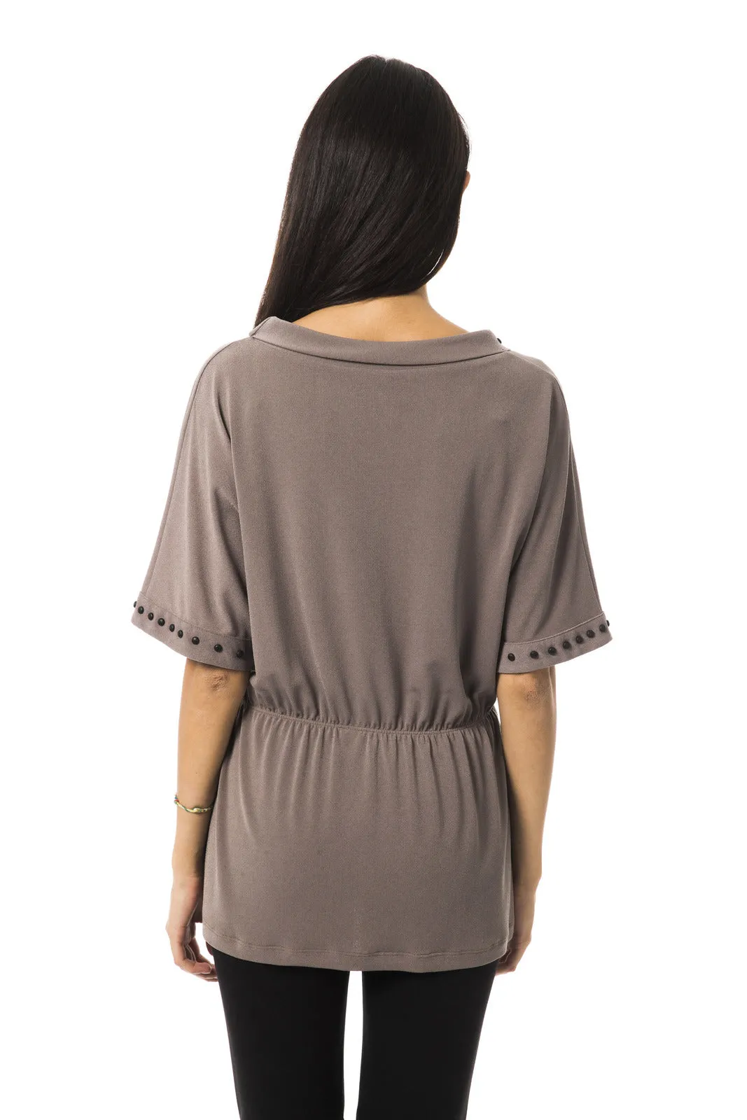 By Byblos blusa grigio   