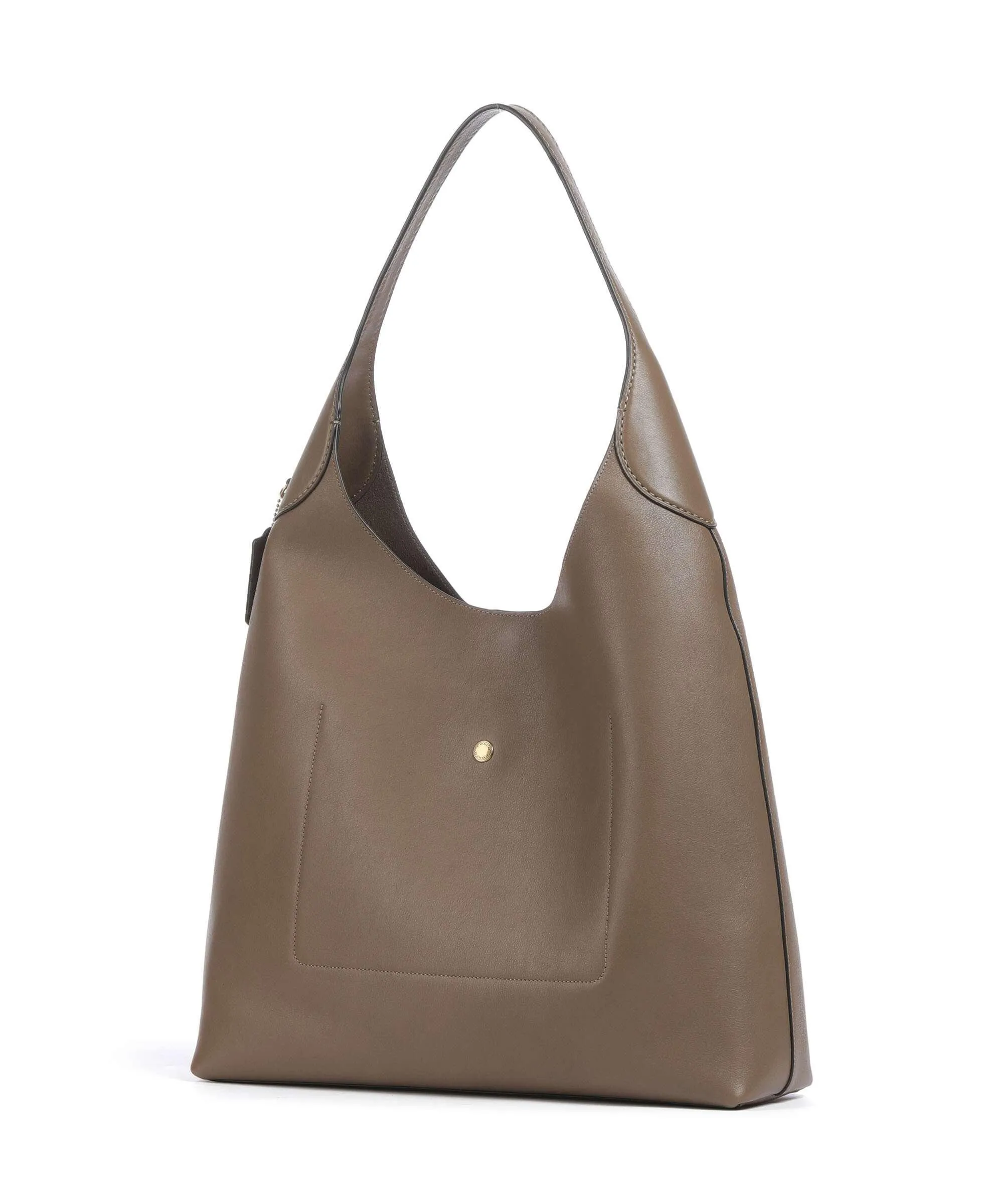  Coach Brooklyn 39 Borsa hobo pelle granulata marrone  