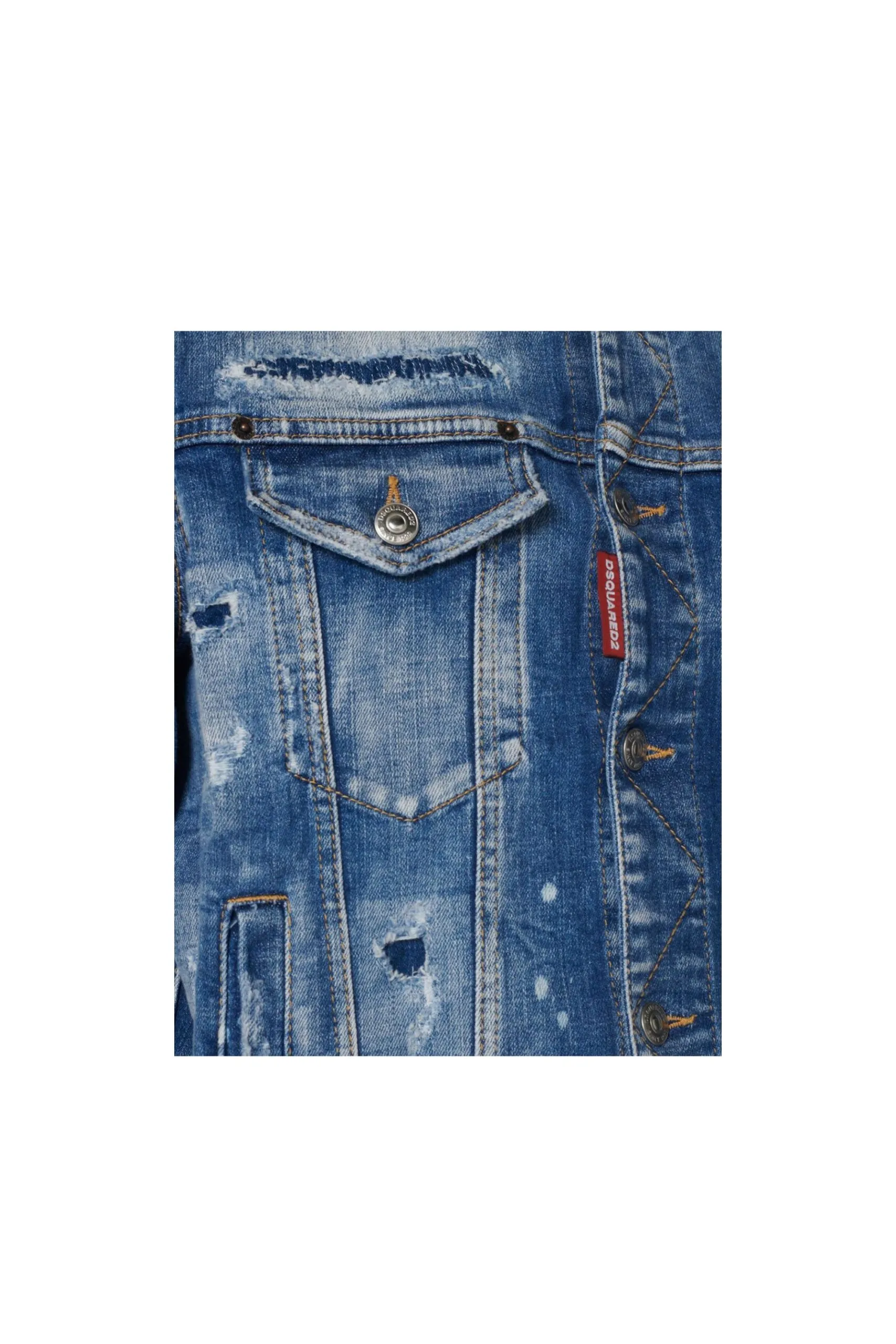 Dsquared2 Giacca Dan In Denim