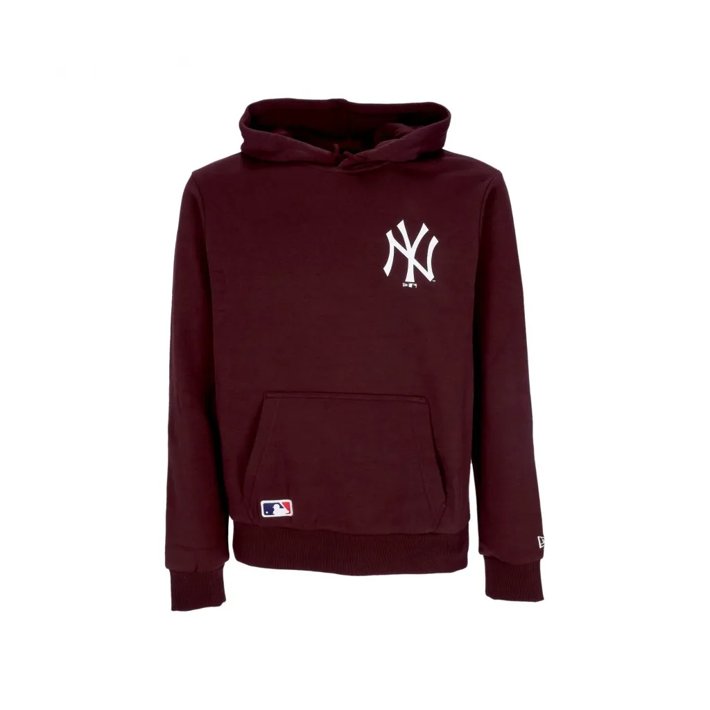 felpa cappuccio uomo mlb essentials hoodie neyyan MAROON/WHITE