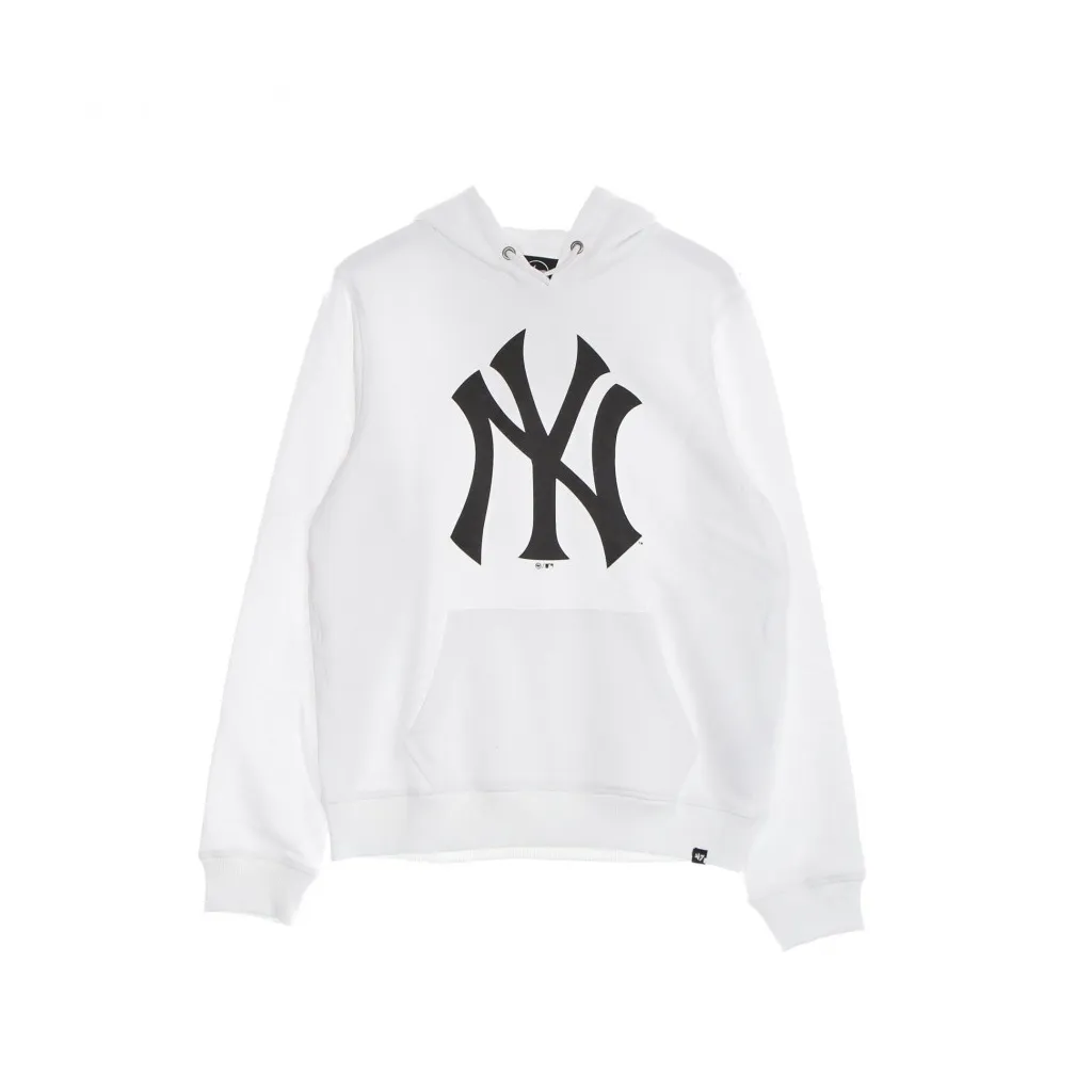 felpa cappuccio uomo mlb imprint burnside hood neyyan WHITE WASH