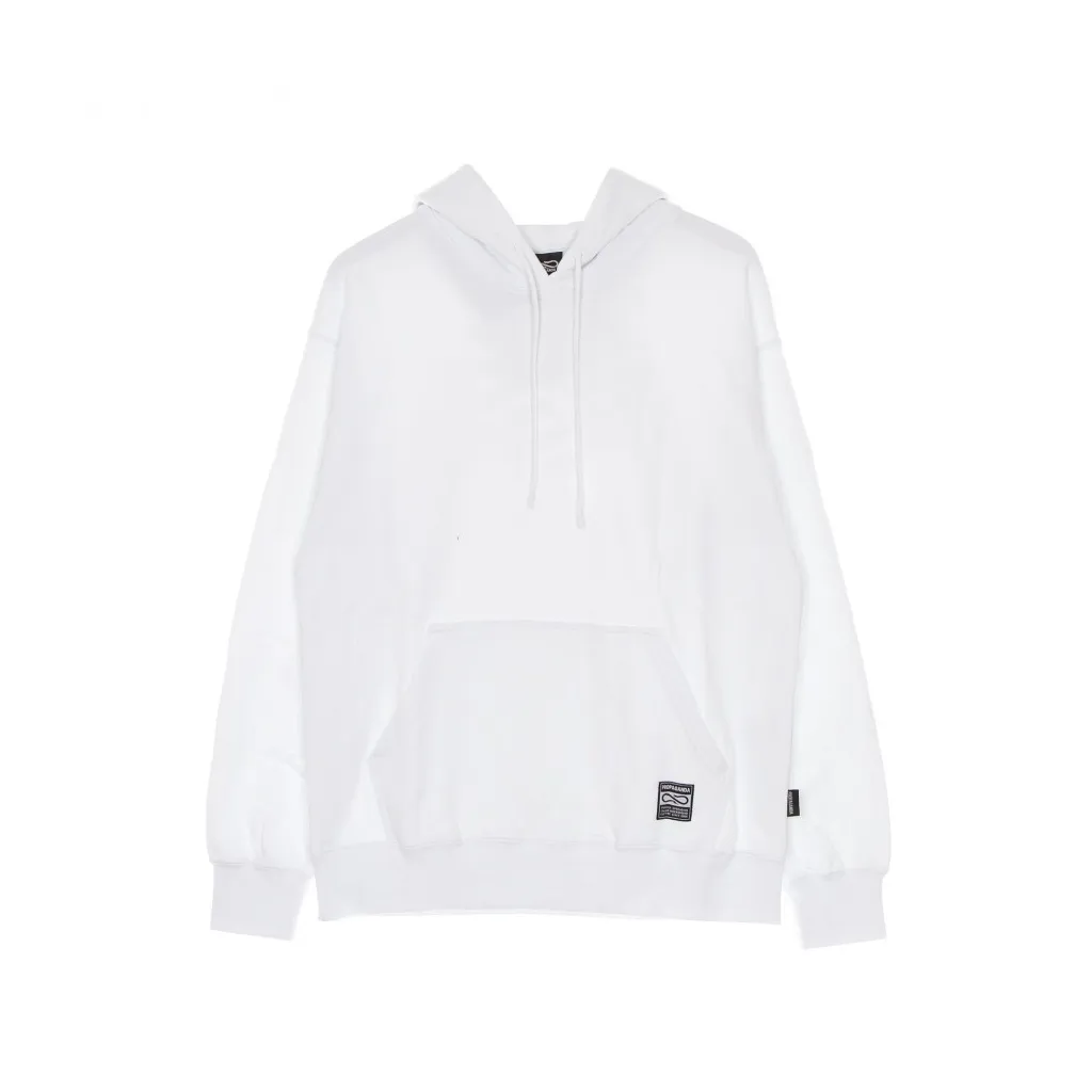 felpa cappuccio uomo ribs icon mask hoodie WHITE