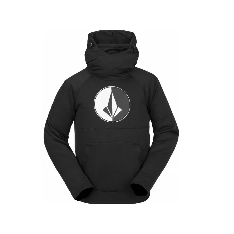 Felpa con cappuccio da donna Volcom RIDING HYDRO HOODIE (NERO)