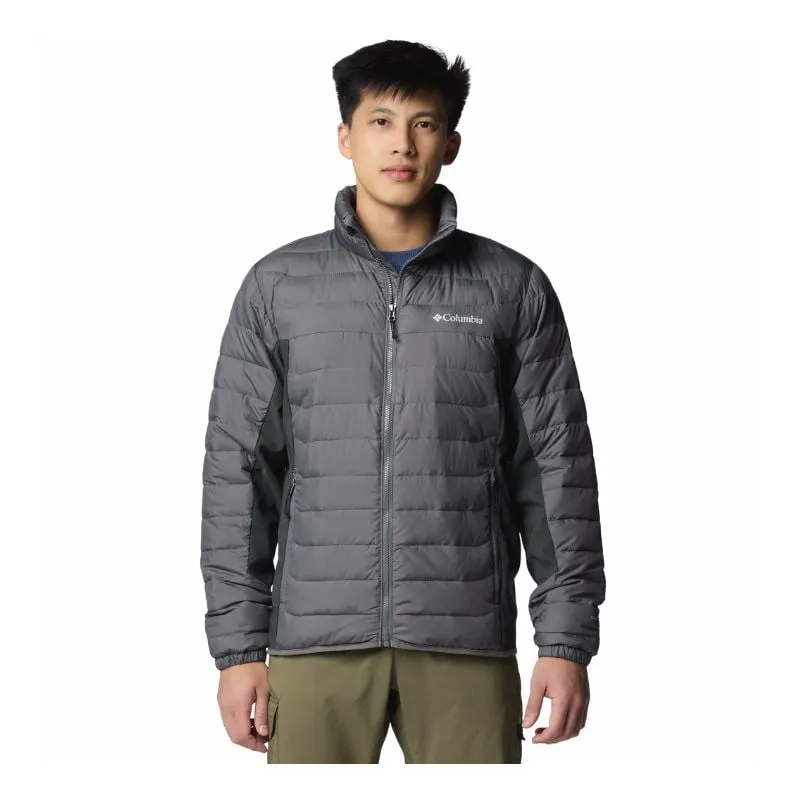 Giacca Columbia Powder Lite II Hybrid (City Grey, Shark) Uomo