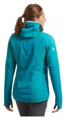 Giacca da alpinismo ibrida Simond Sprint donna blu