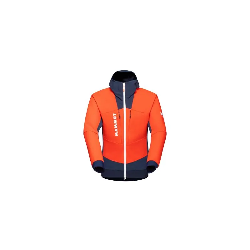 Giacca Soft Shell Mammut Aenergy SO Hybrid (hot red navy) Uomo