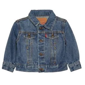 Levi's Kids Denim jacket for children Trucker 8E2058-M8X bristol medium blue