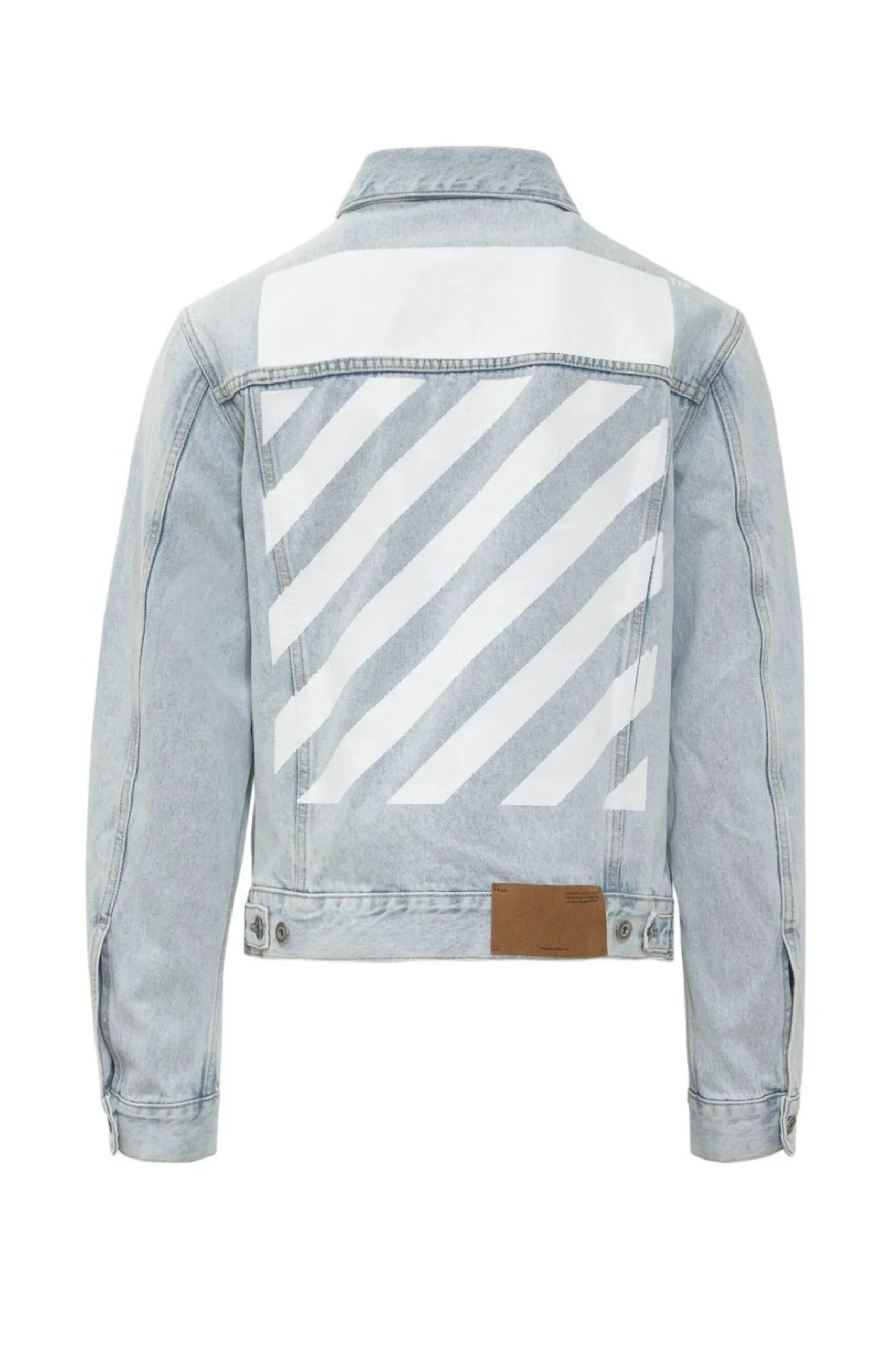 Off White Giacca In Denim Con Stampa