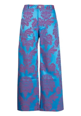 pantalone damascato