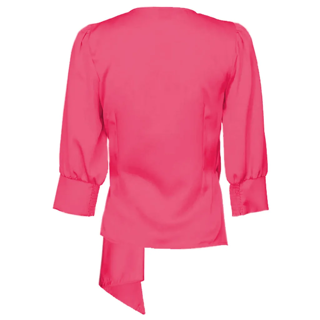 Pinko blusa magenta   