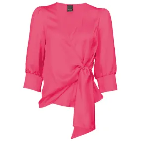 Pinko blusa magenta   