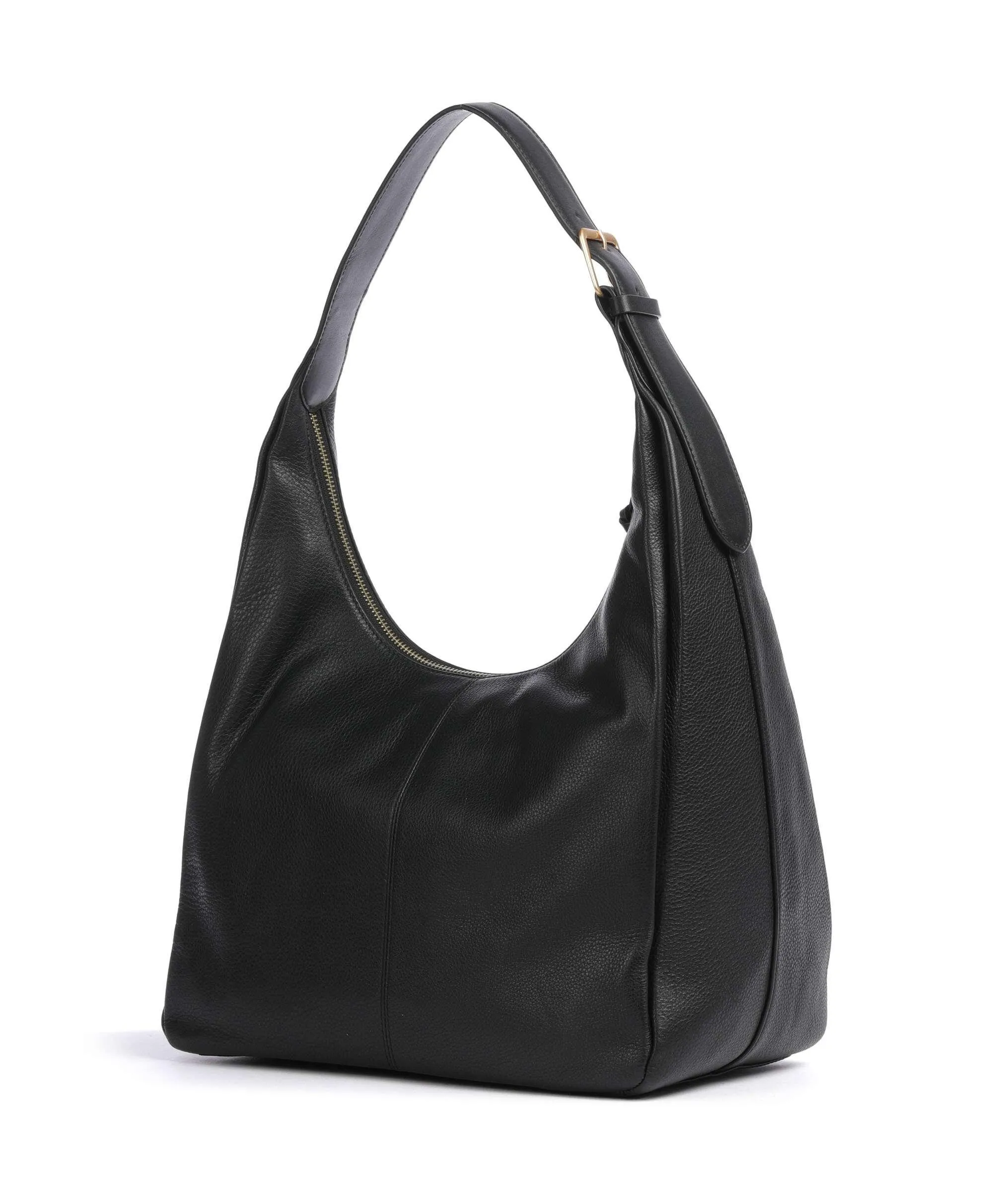  Radley London Earl Street Borsa hobo pelle di vacchetta grana nero  