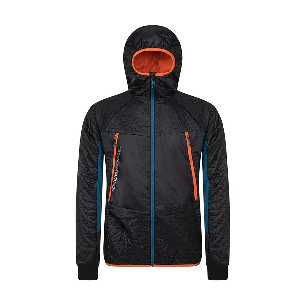 Rock Experience Giacca Trekking Katamai Hoodie Hybrid Nero Blu Uomo