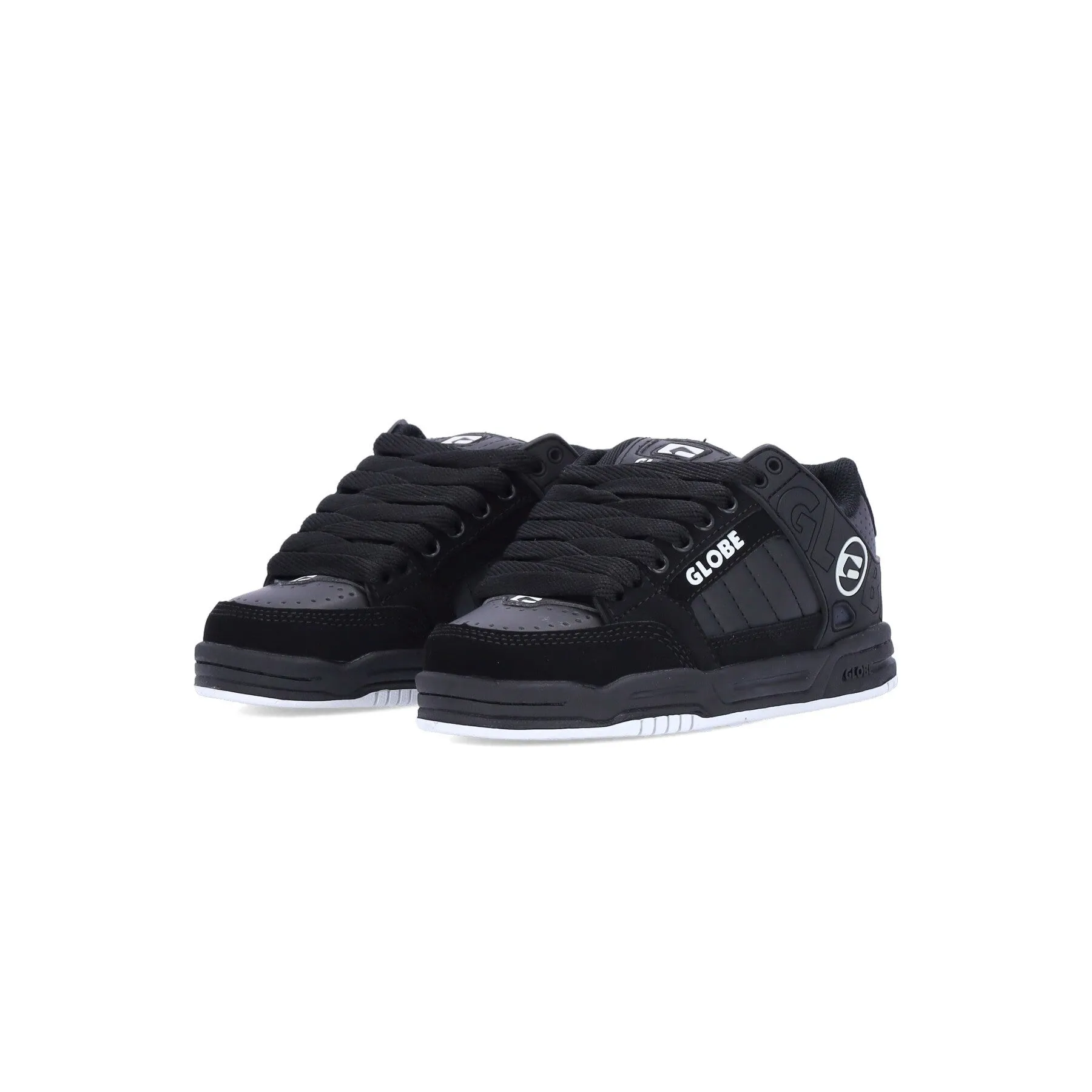 Scarpe Skate Ragazzo Tilt-kids Black/oil