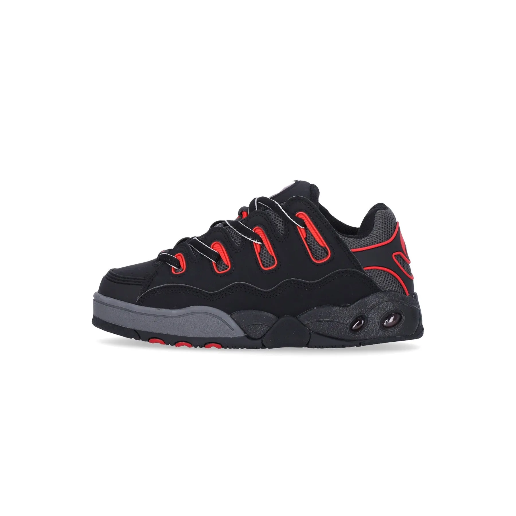 Scarpe Skate Uomo D3 Og Black/red/grey