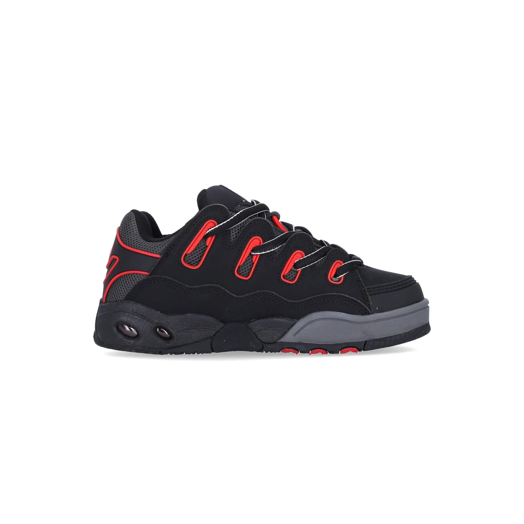 Scarpe Skate Uomo D3 Og Black/red/grey