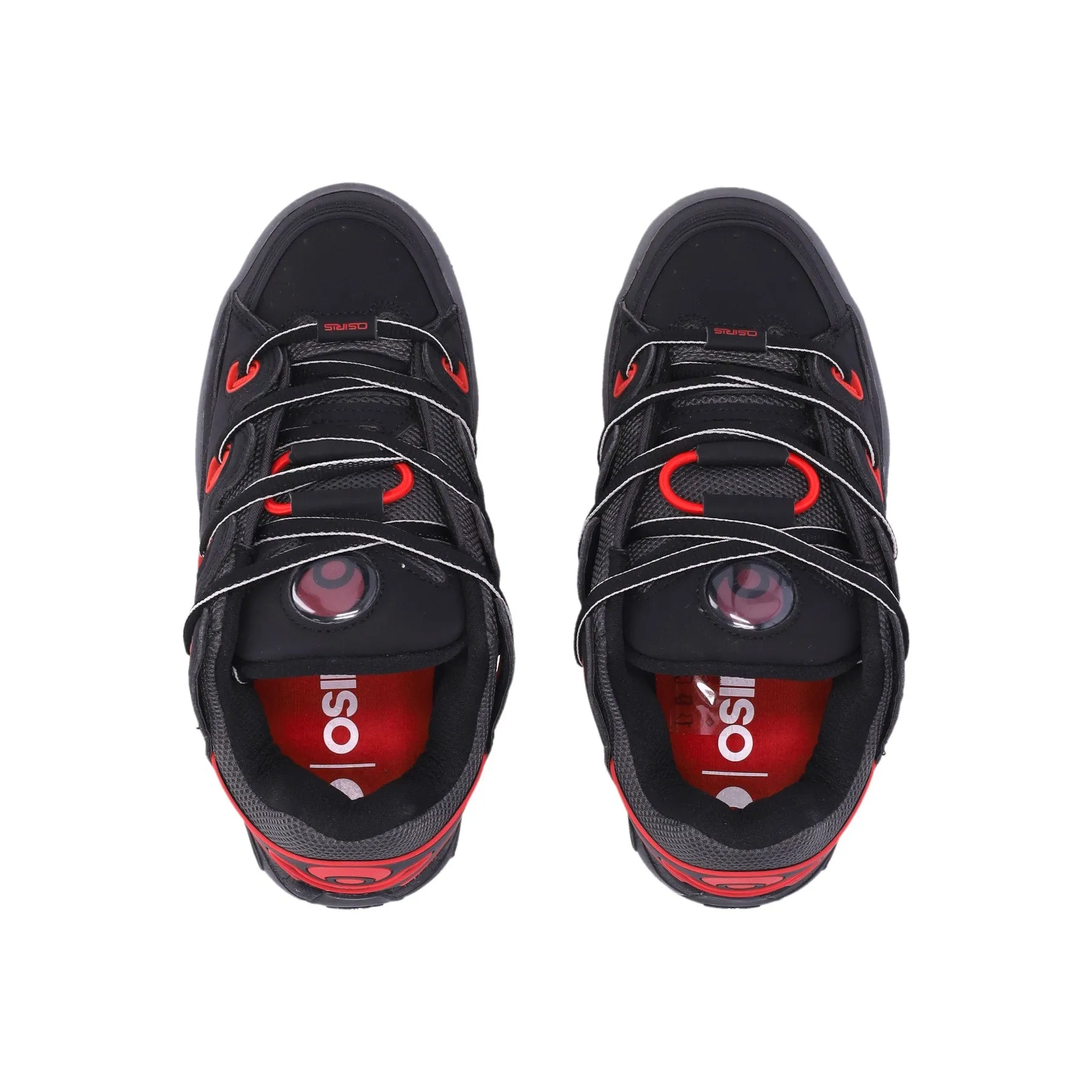 Scarpe Skate Uomo D3 Og Black/red/grey