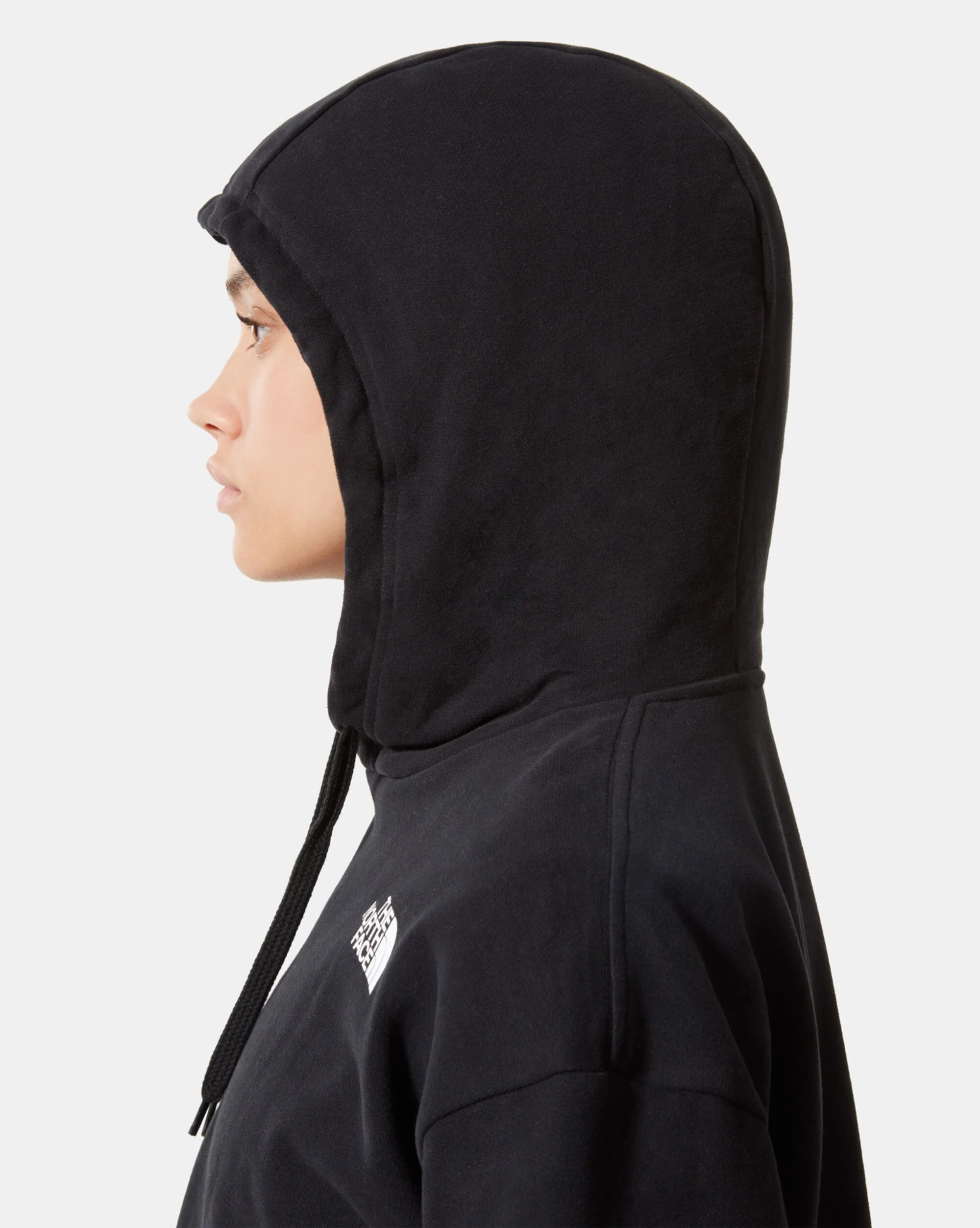 The North Face Trend Crop Felpa Cappuccio Nero Donna