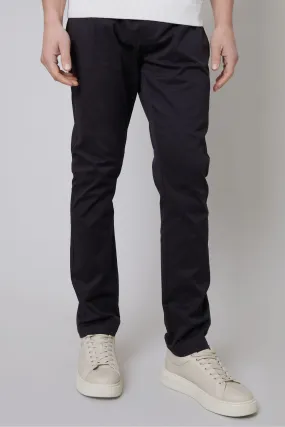 Threadbare - Vestibilità attillata / Slim chino elasticizzato con Pantaloni 5 tasche in cotone