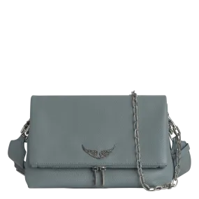  ZADIG&VOLTAIRE   ROCKY - Borsa a bandoliera in pelle | Grigio